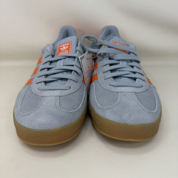 Adidas Gazelle Indoor Athletic Shoes Blue Orange Men’s Size 10 - Picture 3 of 8